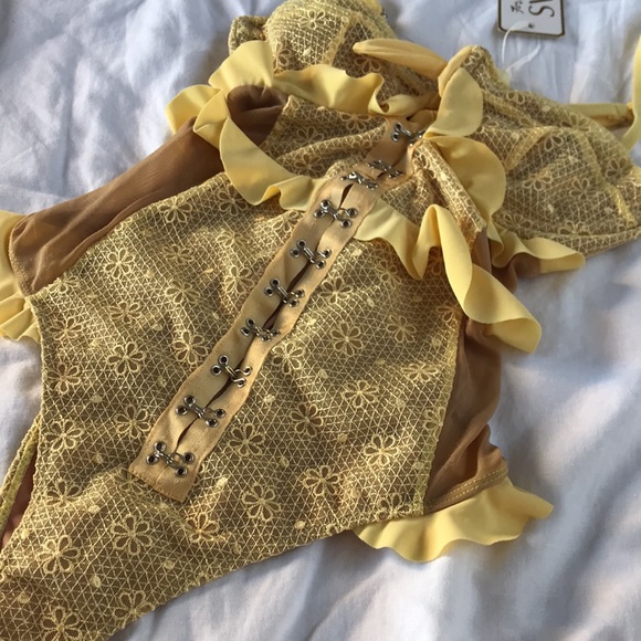 NWT For Love & Lemons Elle One Piece Swimsuit XS - Picture 6 of 14